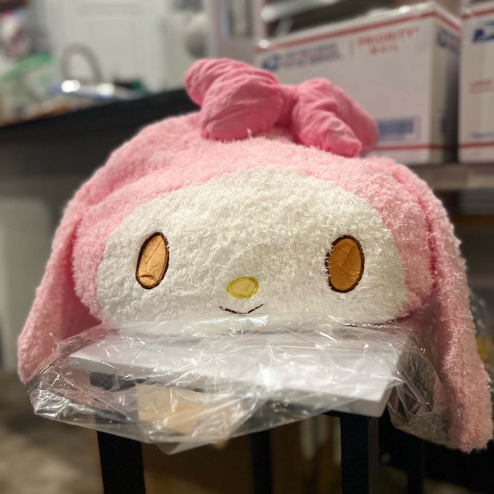 My Melody character Pink and White Plushie